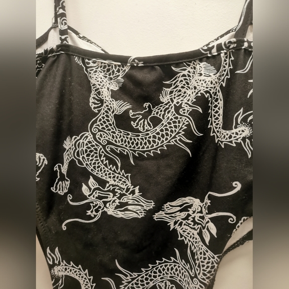 Shein dragon print bodysuit - Picture 6 of 8
